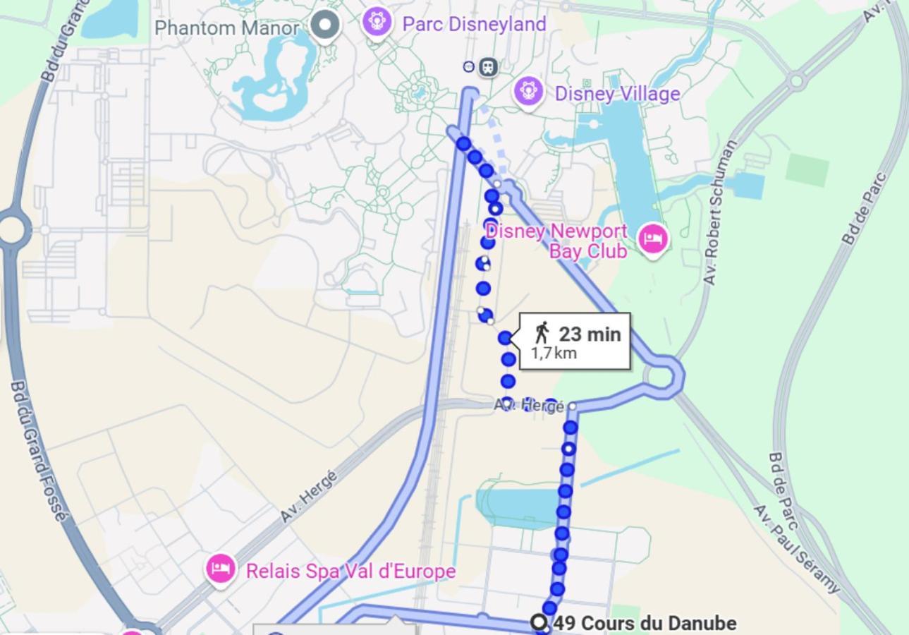 Le Sublime Disneyland Paris Val D'Europe Parking Gratuit Wifi 5Min Serris Eksteriør bilde